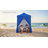 5 Ft. W x 5 Ft. D Outdoor Pop Up Steel Canopy Portable Tent with 4 Sidewalls-110567904