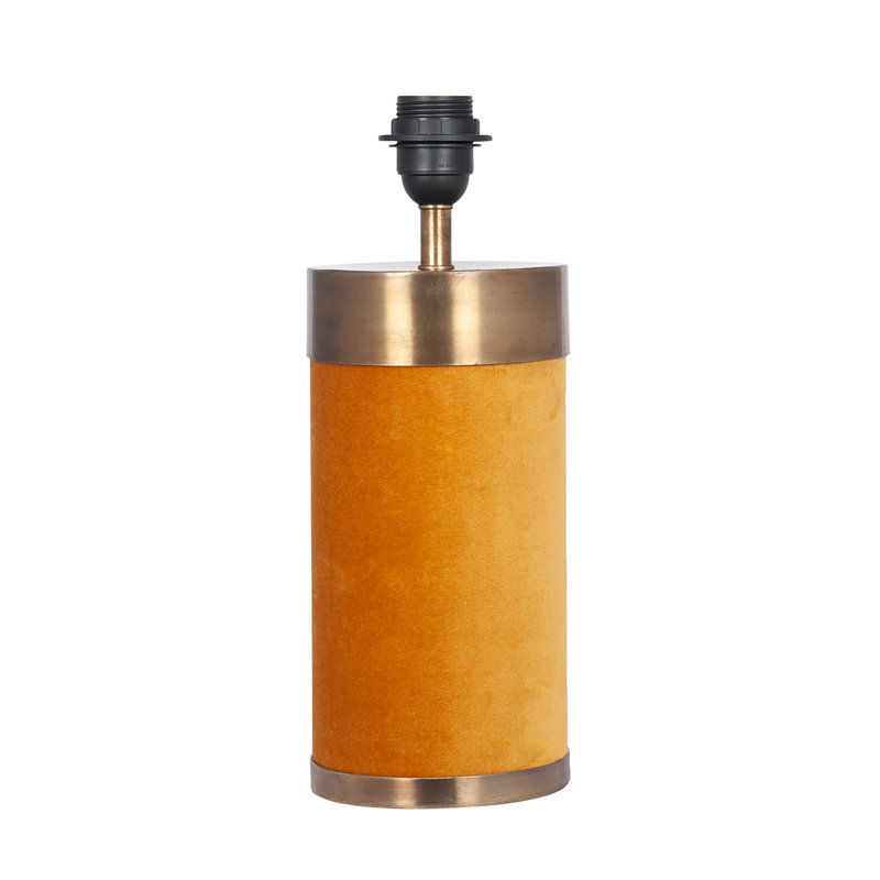 Mebane Metal Lamp Base Lamp, Mustard