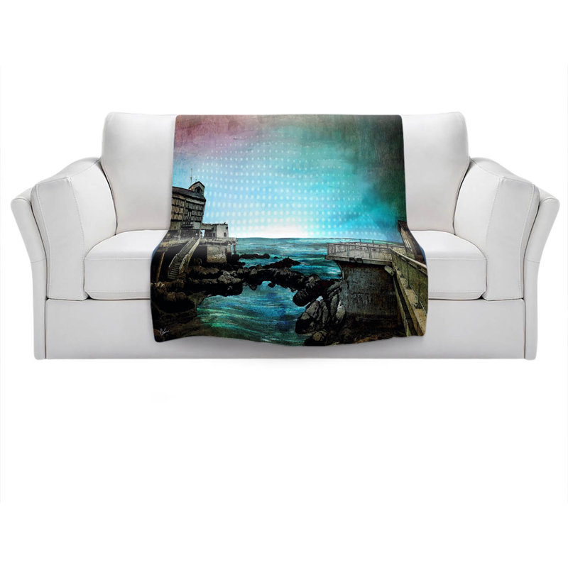Hand Woven Throw Blanket, 68" x 80"