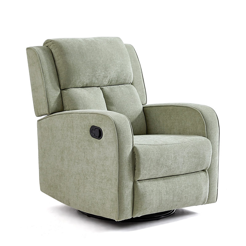 Fauteuil pivotant manuel inclinable, Vert