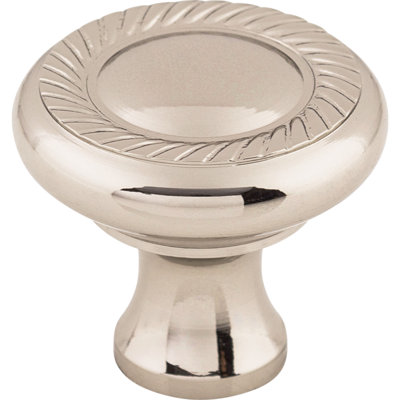 Swirl Cut 1 1/4" Diameter Round Knob