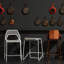 Ready Stool with Metal Frame-24320651-40662437