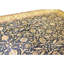 High-Quality Hand-Knotted Navy And Gold Area Rug