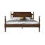 Très grande base de lit plateforme avec tête et pied de lit, pieds en métal avec lattes robustes en bois massif, assemblage facile, pas de sommier tapissier, finition anti-bruit et antidérapante, finition noyer-1080634210-1080634213