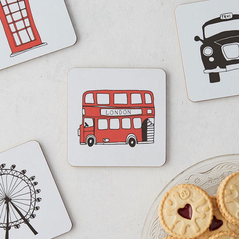 Victoria Eggs London Skyline Coaster 10cm