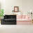 Black&Pink Turtle Velvet Double Chaise Lounge Multifunctional Lazy Sofa-843493904