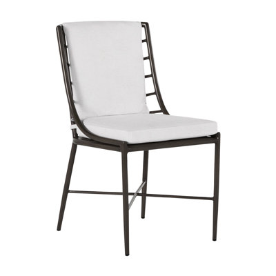 Carmel Patio Dining Side Chair with Cushions