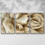 Neutral Wall Flower II - Toile encadrée multi-pièces-414361650-414361645