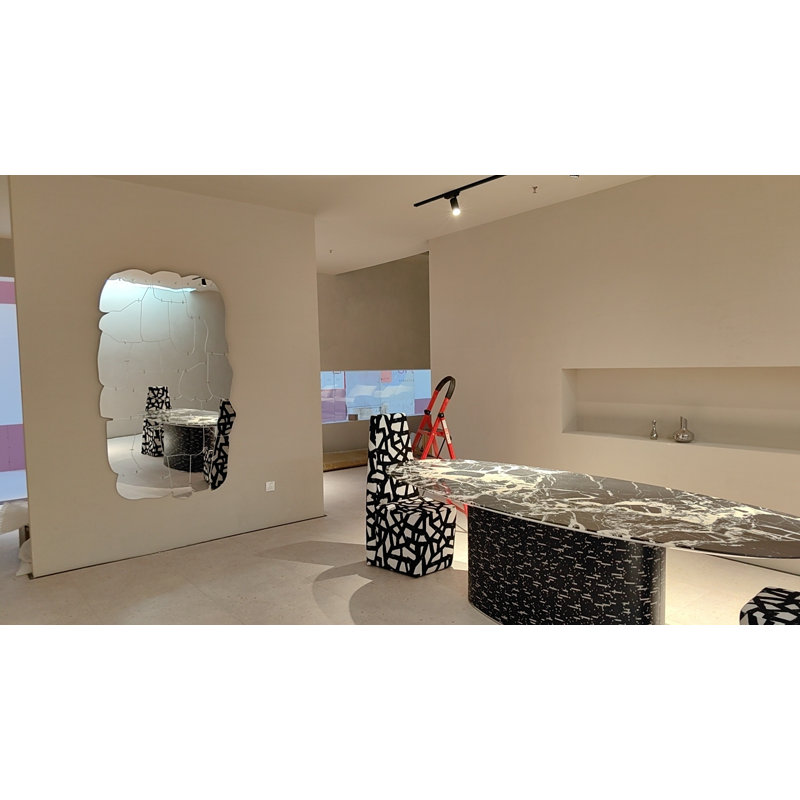 Rectangle Acrylic Mirror, Silver