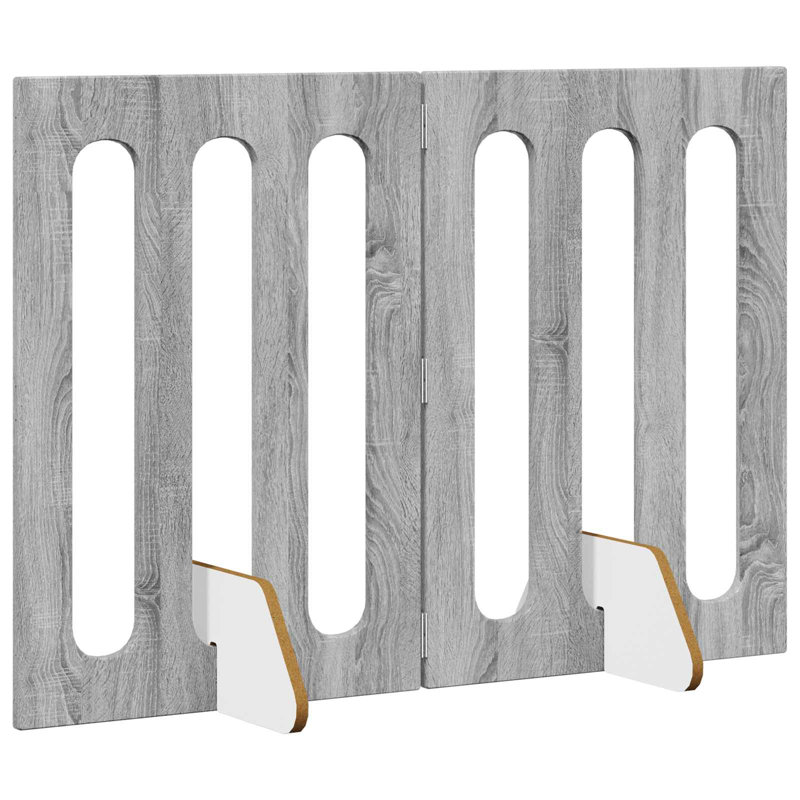 Pet Crate, 80cm H x 120.5cm W x 34cm D, Grey Sonoma