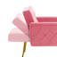 Fauteuil en velours capitonné large de 30,5 po Zianny-1585074815