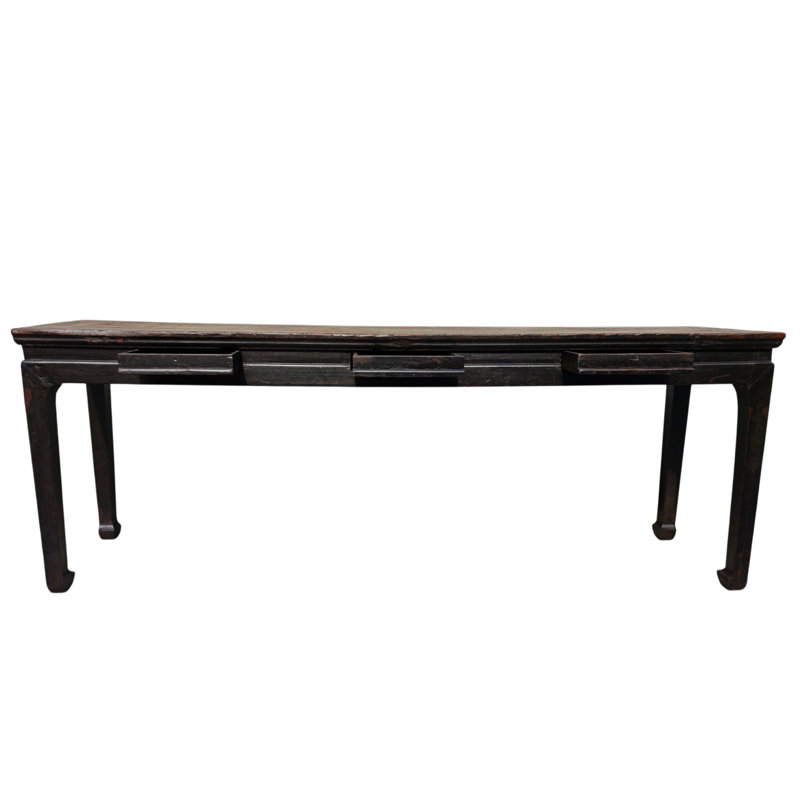 91.7 in. Solid Wood Console Table