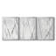 ABSTRACT Series DCCCLI - Toile tendue avec châssis sur mesure - 3 pièces-1284436524-1284436522