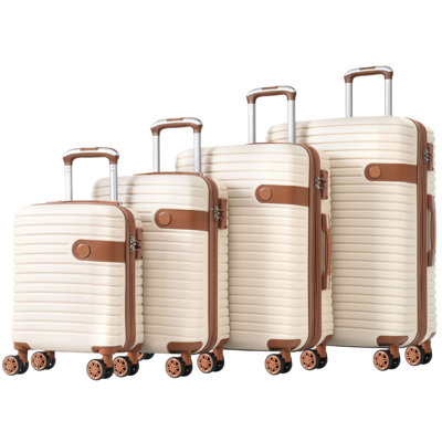 4 Piece Luggage Set Suitcase Set