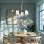 Lustre classique à 3 lumières Arbra-439249874-439249877