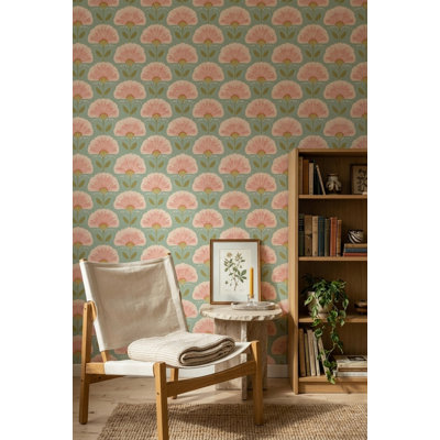 Papier peint rétro Mid Mid Modern