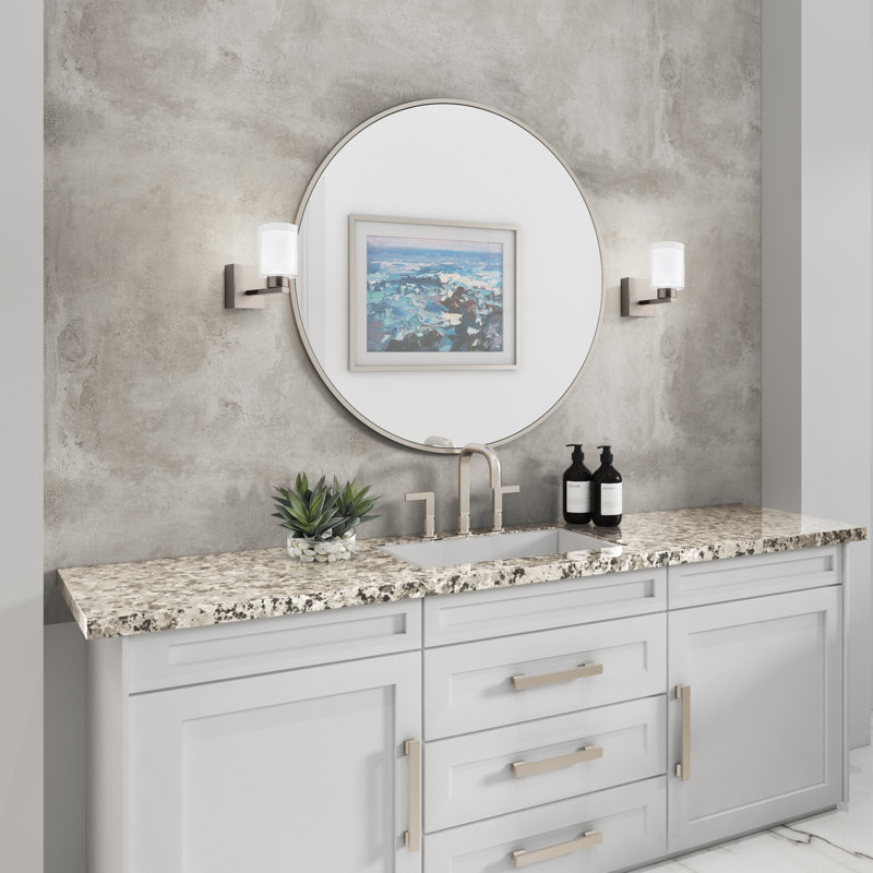 Rayes - Bathroom Sconce - 1-Light -, Brushed Nickel