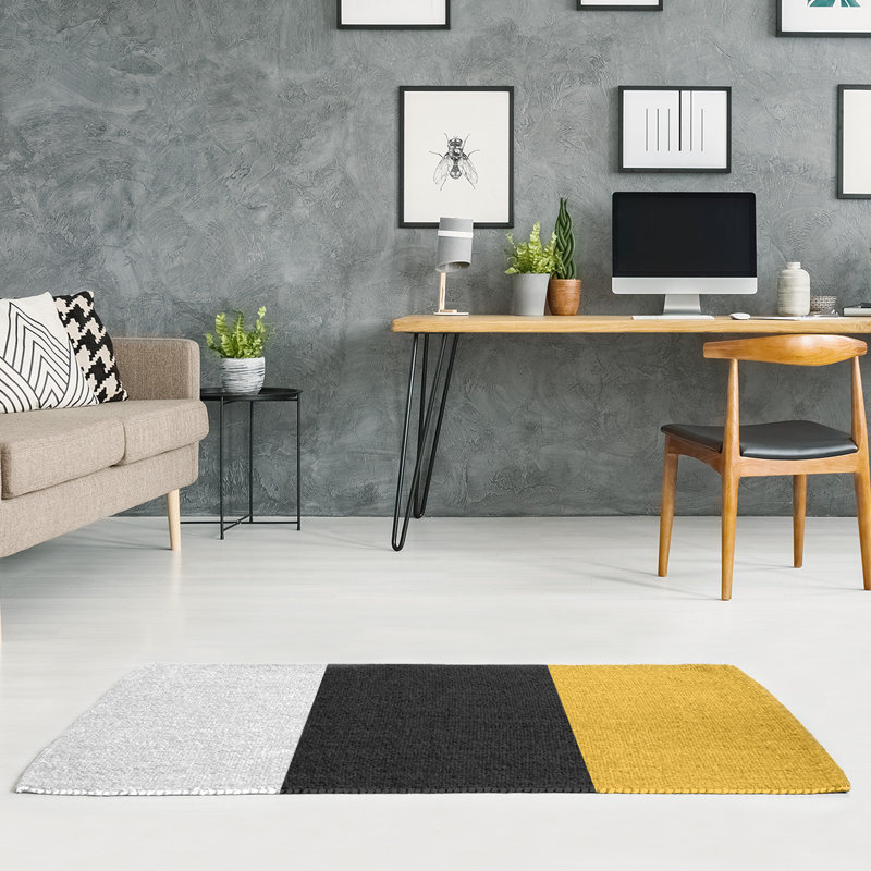 Chenille Indoor Rug, Rectangle 5' x 7'