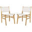 Chaise d'appoint en cuir Alston-1220696270