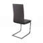 Ensemble de 2 chaises d'appoint en similicuir
