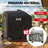 Feasto 44-inch Outdoor Grill Cover For Charcoal Grill With Side Table, Waterproof 600d Heavy Duty Bbq Grill Cover