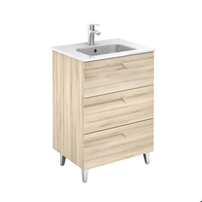 Ensemble de meuble-lavabo pour salle de bain simple 24 po Alejandro