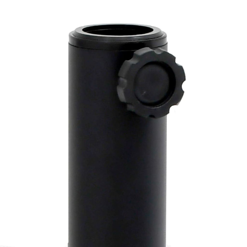 Base de parasol Arlmont & Co. pour poteaux de diamètre 1,3 po / 1,5 po / 1,9 po carré 37,5 lb, Noir