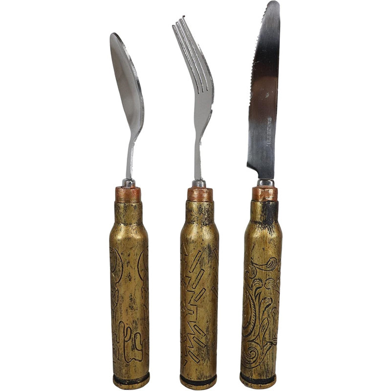 Ensemble de 3 couverts, service pour 1