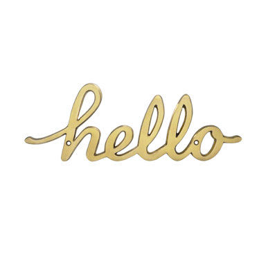 Hello Door Greeting