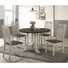 Crystell Wood 5-Piece Dining Table Set