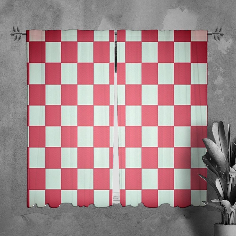 Paire de rideaux obscurcissant en polyester Mukhtiar, L 40 po x L 61 po