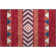 Premium Machine Washable Prisco Red Rug
