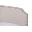Lit plateforme tapissier avec rangement Evanne Dahle-864910270-864909708