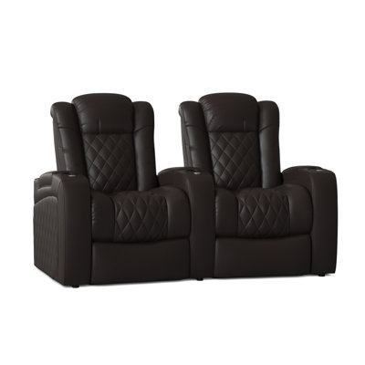Siège de cinéma maison inclinable continental (rangée de 2)