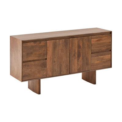 Inman Four Doors Wood Sideboard