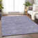 Premium Machine Washable Prisco Lavender Rug