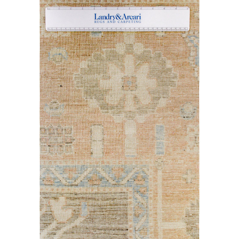 New Afghani Bakshaish Wool On Cotton 9'2" X 12'10" Taupe