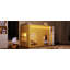 Lit mezzanine simple pour enfants avec guirlande lumineuse à DEL, conception de maison de campagne confortable et élégante pour les chambres d'enfants