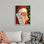 «A Portrait of Santa» par Jacob Green - reproduction d'art sur toile