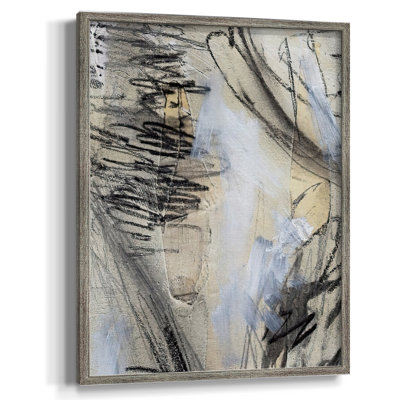 MaskedNotesVI Framed Print - Solid Wood