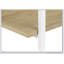 Console étroite moderne avec base en métal durable et plateau en stratifié naturel pour le vestibule ou le canapé-1377183218-1377183220