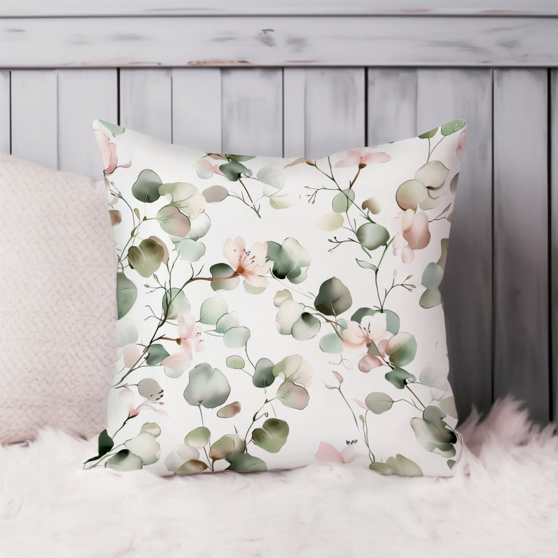 Botanical Eucalyptus Dreams Cottage, 16"H x 16"W
