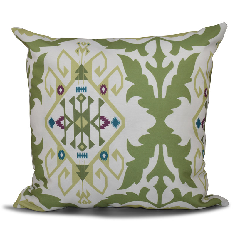 Coussin et insert Happy Hippy, H 26 po x l 26 po, Vert