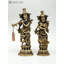 Ensemble de petites statues Panchadhatu Radha Krishna