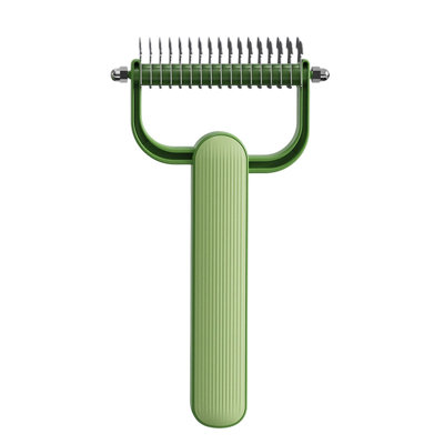 A Comb Pet Knot Comb Double Sided Hair Removal Pet Massage And Beauty Tool