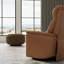 Fauteuil inclinable et oscillant Global Home avec appui-tête et repose-pieds réglables manuellement pour un confort et un style ultimes-533878808