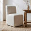Chaise rembourrée avec roulettes Veda-1671356131