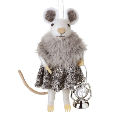 11 cm Felt Shatterproof Hanging Figurine Ornament