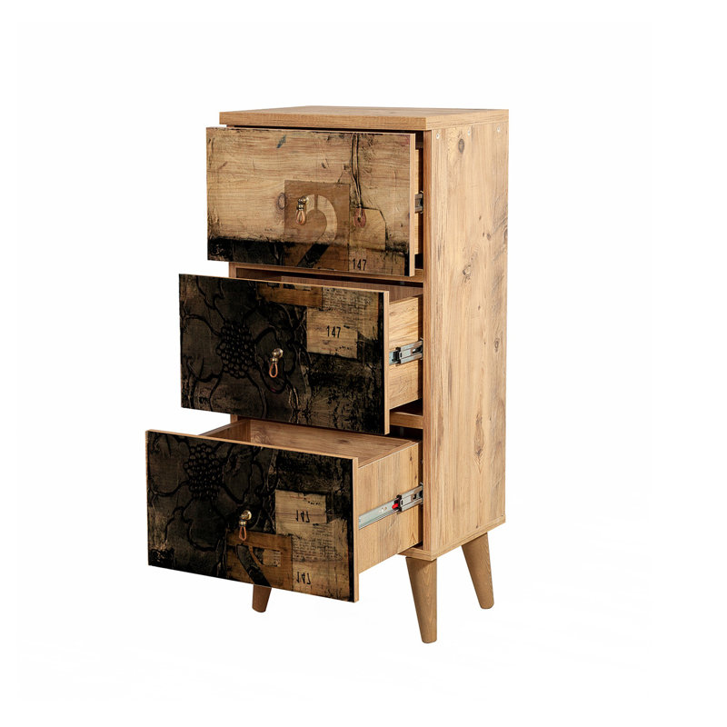 16.54'' W 3 - Drawer Dresser