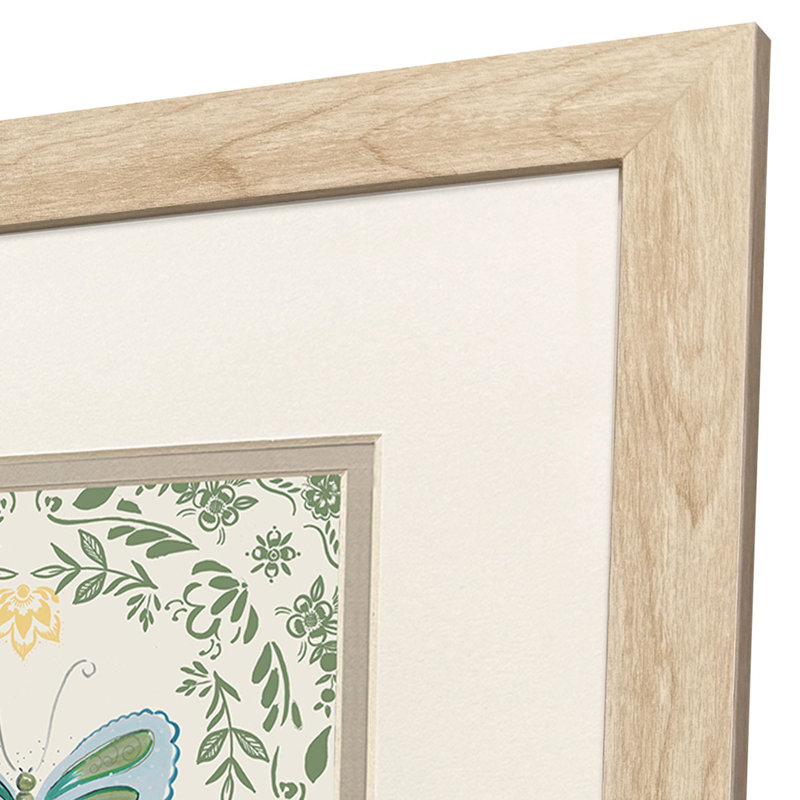 Ornate Butterfly II Framed Art